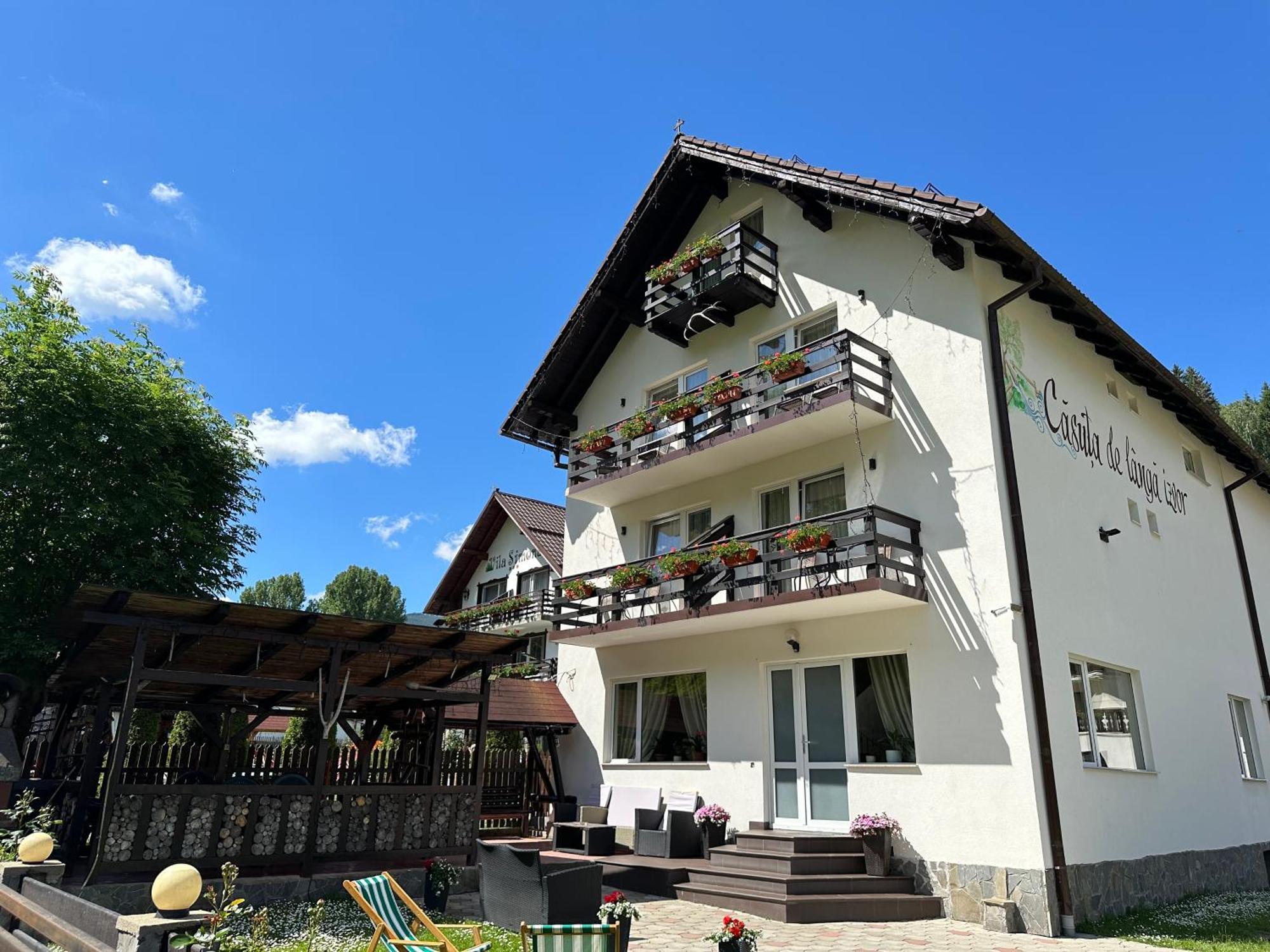 Casuta De Langa Izvor Hotel Moeciu De Sus Exterior foto